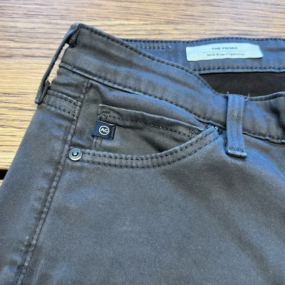 AG Jeans | Prima Midrise | Charcoal | Adriano Goldschmied Pants - Picture 8 of 13